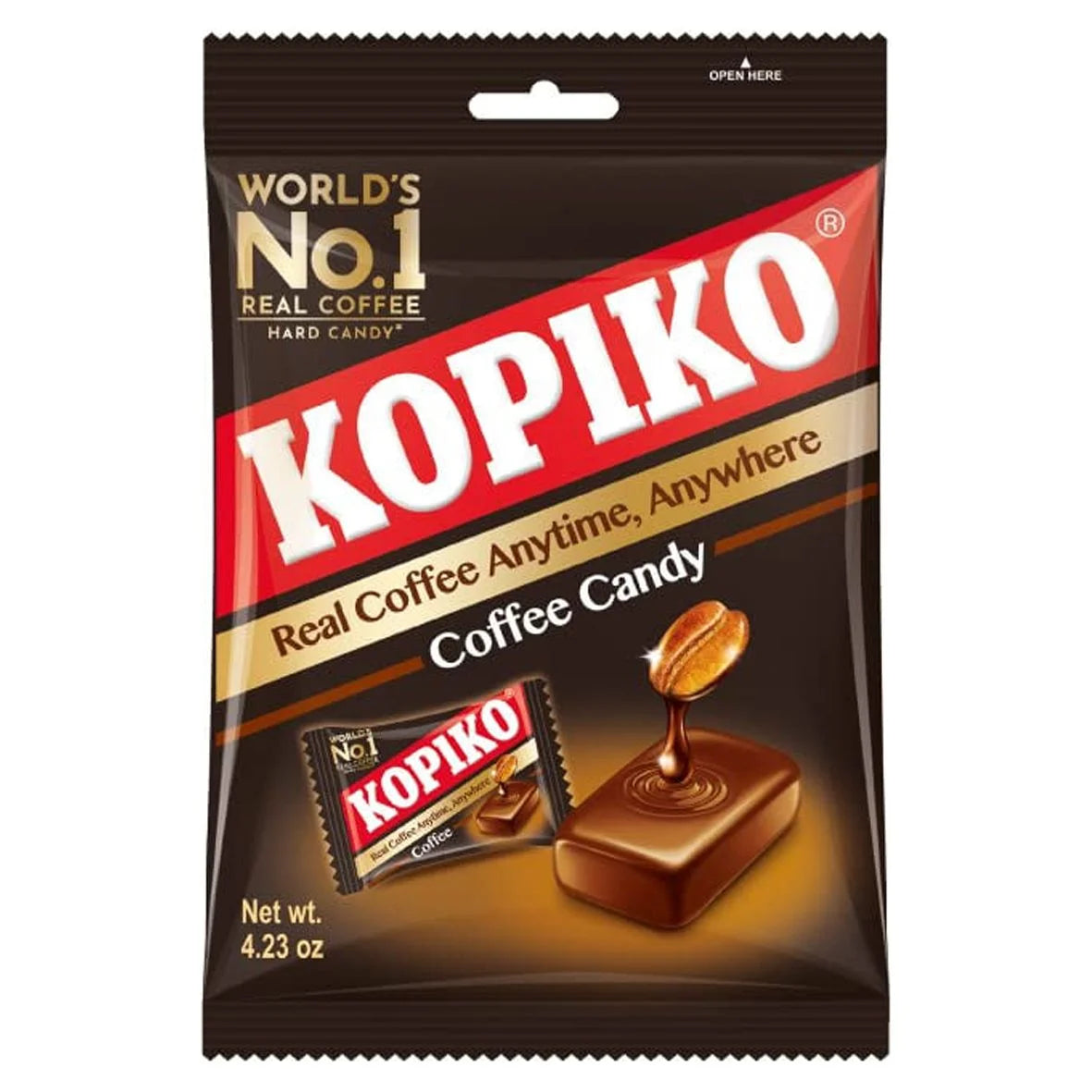 2 Packs Coffee Candy Pocket Candy — Coffee Candies Made from Indonesia’S Coffee Beans — Contains Real Coffee Extract for Better Taste — Coffee Bulk Candy — World’S Best Coffee Candy