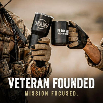 Blackbeard'S Delight, 12Oz Bag, Ground Coffee Dark Roast - Roasted Blend Made from Arabica Beans - Colombian & Brazilian Beans - Veteran Founded & American Made