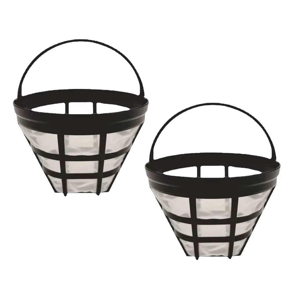 1Pcs Reusable Coffee Filter Basket, Cone Coffee Maker Filter Replacement Coffee Filter Compatible with Coffee Accessories