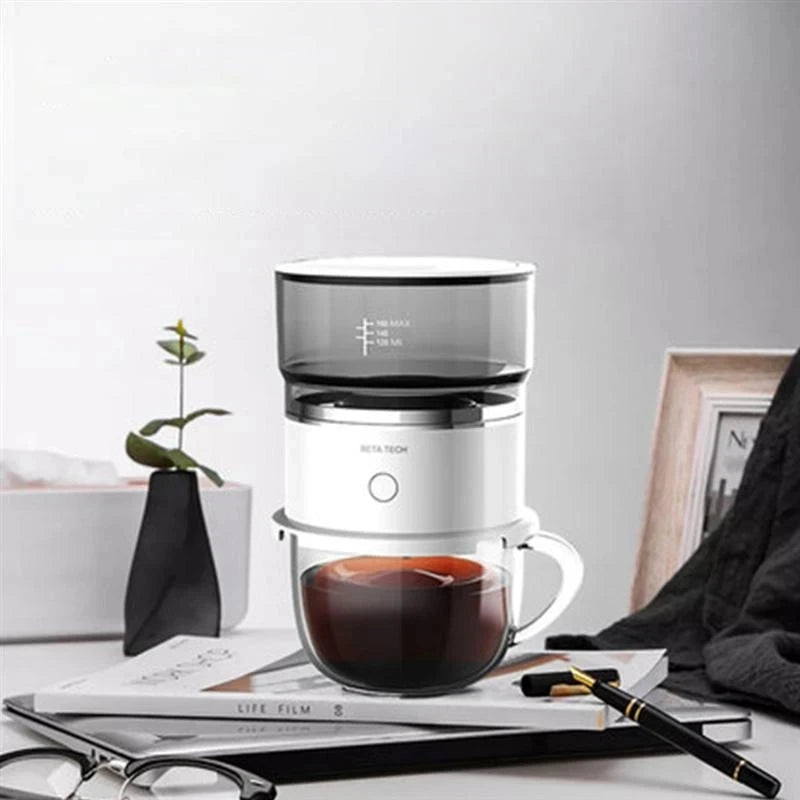 Youpin Mini Coffee Machine Hand-Pressed Coffee Maker Coffee Brewer Grinder Automatic Hand Drip Coffee Americano Maker Coffeeware