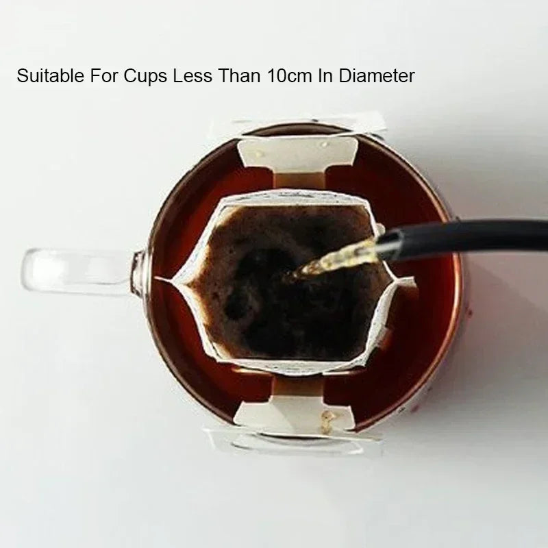 Coffee Filter Paper Bags Disposable Drip Coffee Bag Handle Hanging Ear Espresso Coffee Accessories Tea Tool Hand Brewed Coffee
