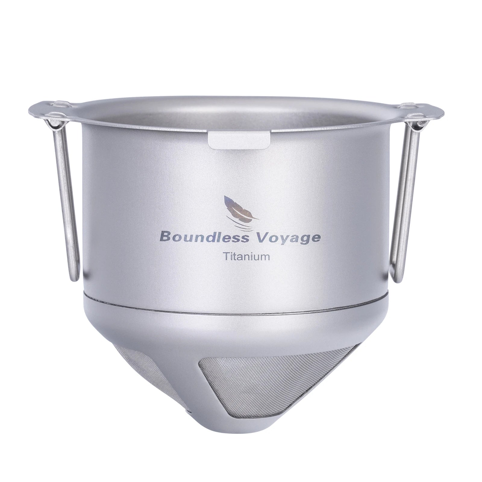 Titanium Reusable Coffee Filter Paperless Coffee Filter Metal Coffee Filter Pour over Coffee Maker Ti6002P