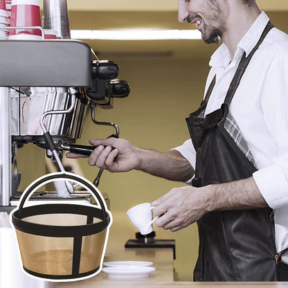 Coffee Filter Basket Stainless Steel Mesh Nylon Coffee Filter Machine Reusable Tea Coffee Filter Screen Coffee Accessories