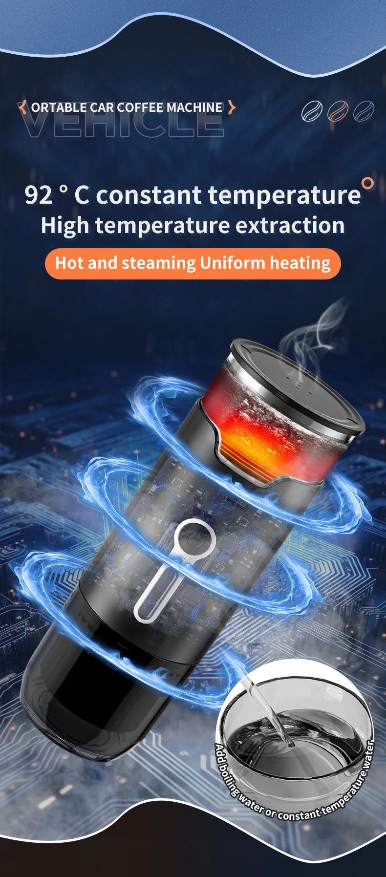 Small Portable Coffee Maker Electric Capsule