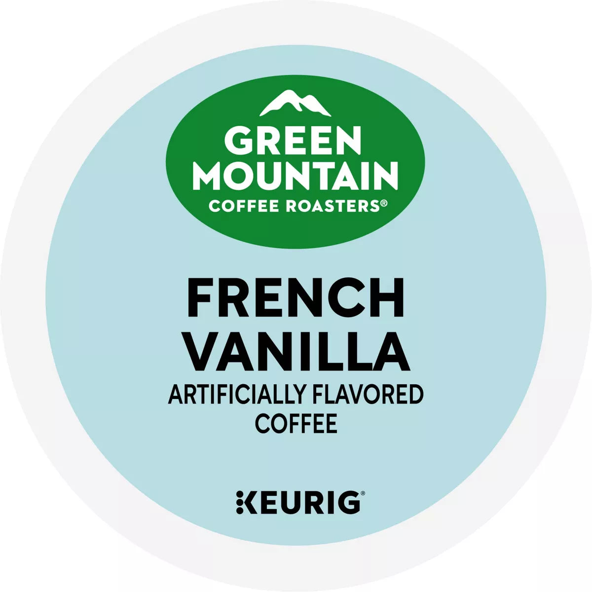 24Ct Green Mountain Coffee French Vanilla Keurig K-Cup Coffee Pods Flavored Coffee Light Roast