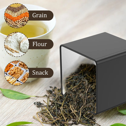 3Pcs Coffee Bean Storage Tea Sugar Canister Coffee Bean Splitting Bottle Storage Coffee Sealing Can Kitchen Coffee Accessories