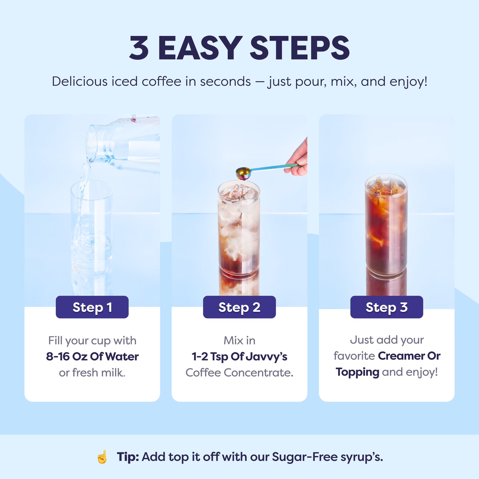 Coffee Concentrate - Cold Brew Coffee, Perfect for Instant Iced Coffee, Cold Brewed Coffee and Hot Coffee, 35 Servings - French Vanilla