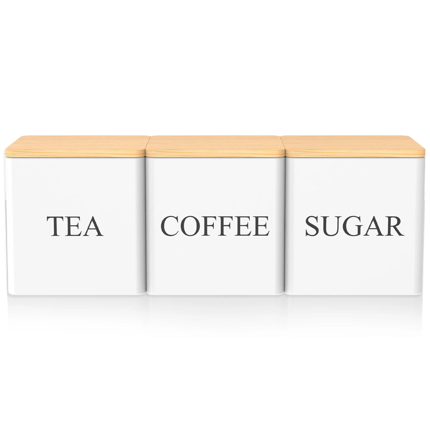 3Pcs Coffee Bean Storage Tea Sugar Canister Coffee Bean Splitting Bottle Storage Coffee Sealing Can Kitchen Coffee Accessories