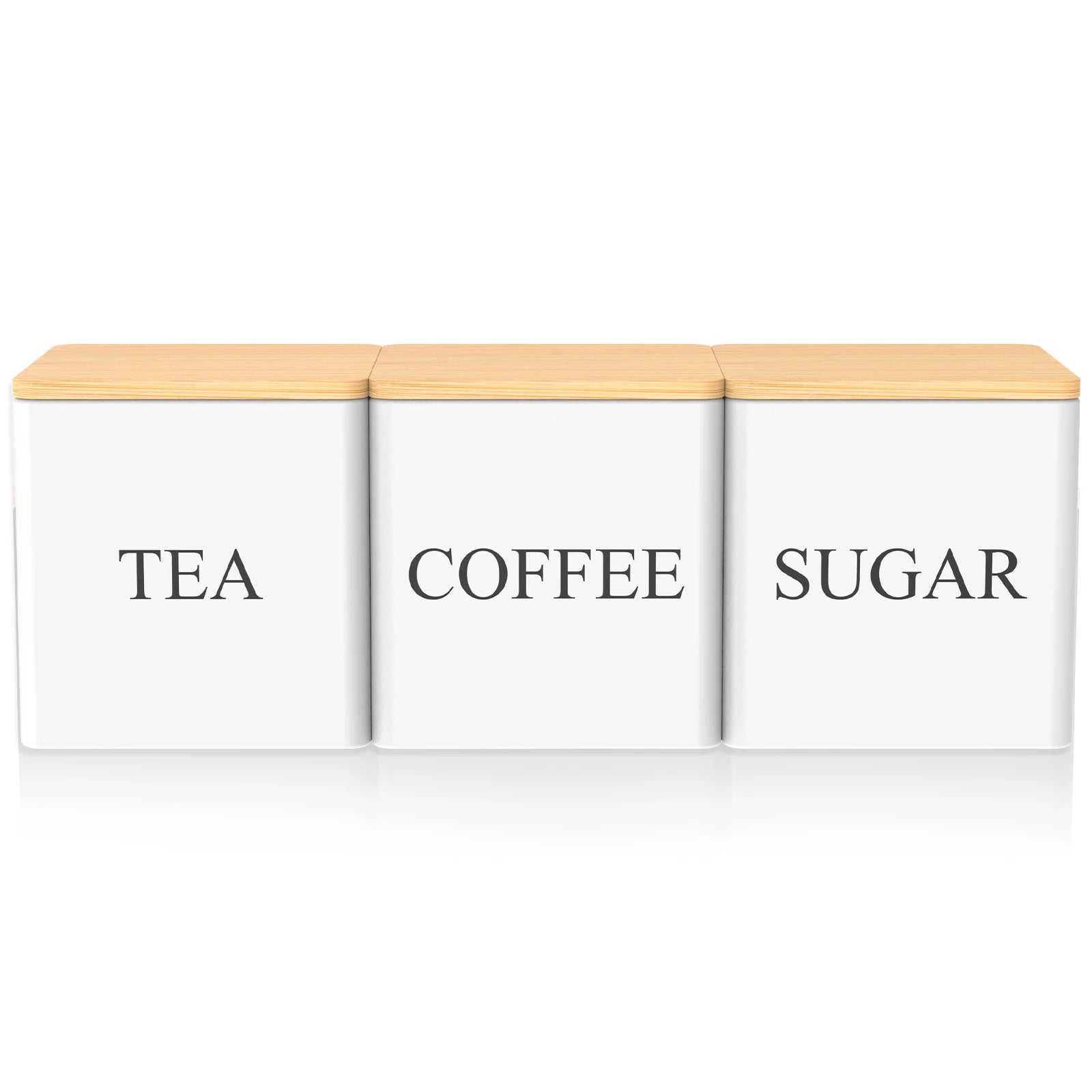3Pcs Coffee Bean Storage Tea Sugar Canister Coffee Bean Splitting Bottle Storage Coffee Sealing Can Kitchen Coffee Accessories