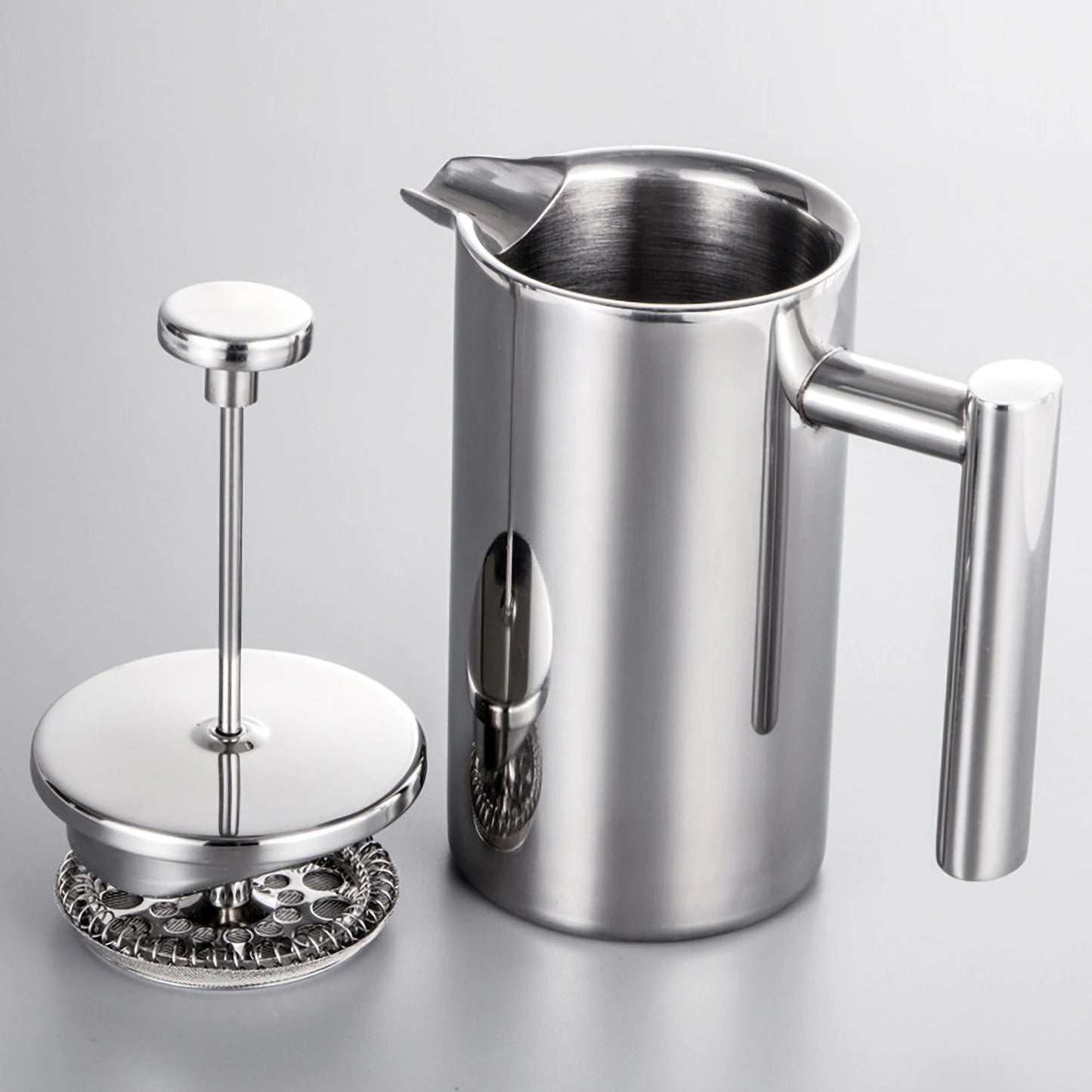 350Ml/800Ml/1000Ml French Press Coffee Maker Stainless Steel Double Walled Insulated Coffee Maker Pot Coffee Maker Coffee Pot