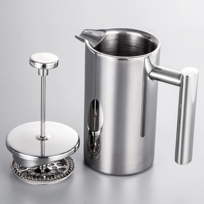 350Ml/800Ml/1000Ml French Press Coffee Maker Stainless Steel Double Walled Insulated Coffee Maker Pot Coffee Maker Coffee Pot