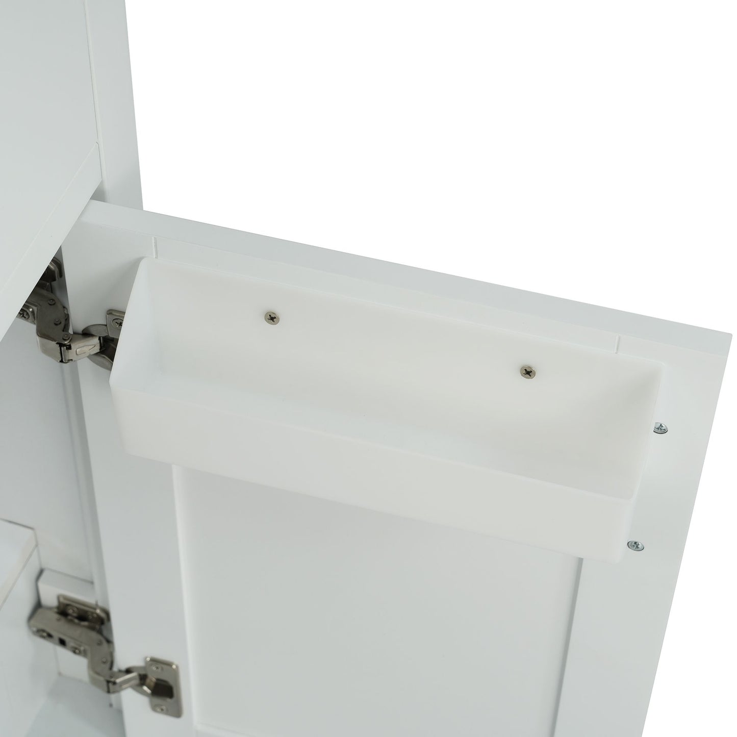 30-Inch Bathroom Vanity with Ceramic Sink and Ample Storage