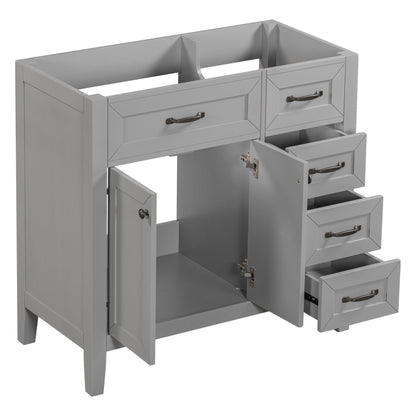 36" Bathroom Vanity without Sink