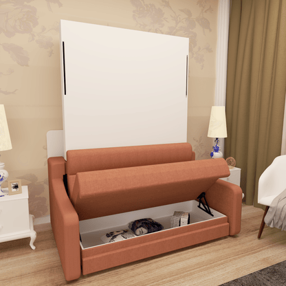 Morden Design Vertical Murphy Bed with Sofa