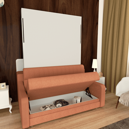 Morden Design Vertical Murphy Bed with Sofa