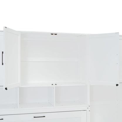 Twin Size Murphy Bed Wall Bed with Closet