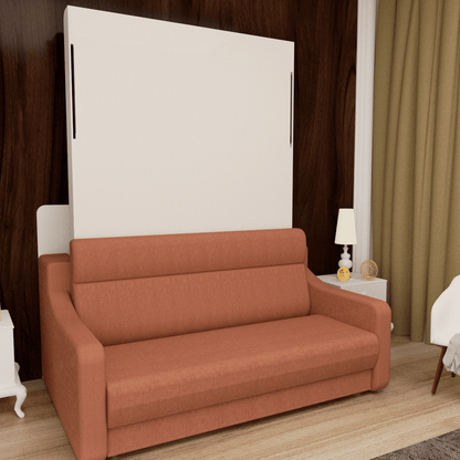 Morden Design Vertical Murphy Bed with Sofa