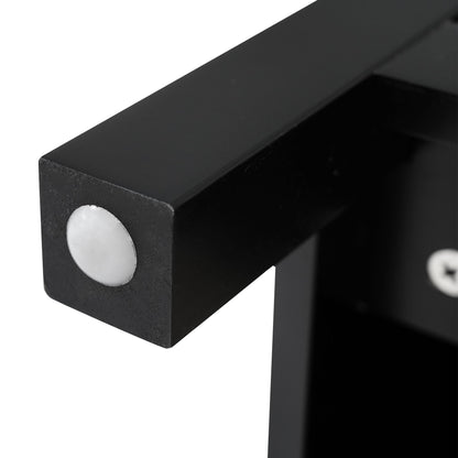 30-Inch Bathroom Vanity with Ceramic Sink and Ample Storage, Black