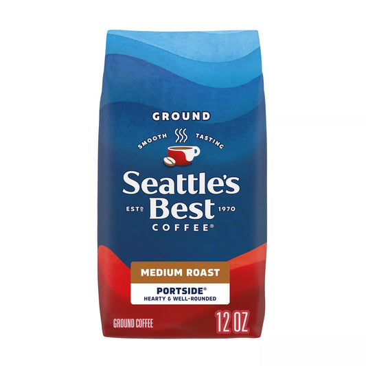Seattle'S Best Coffee Portside Blend Medium Roast Ground Coffee -12Oz Bag