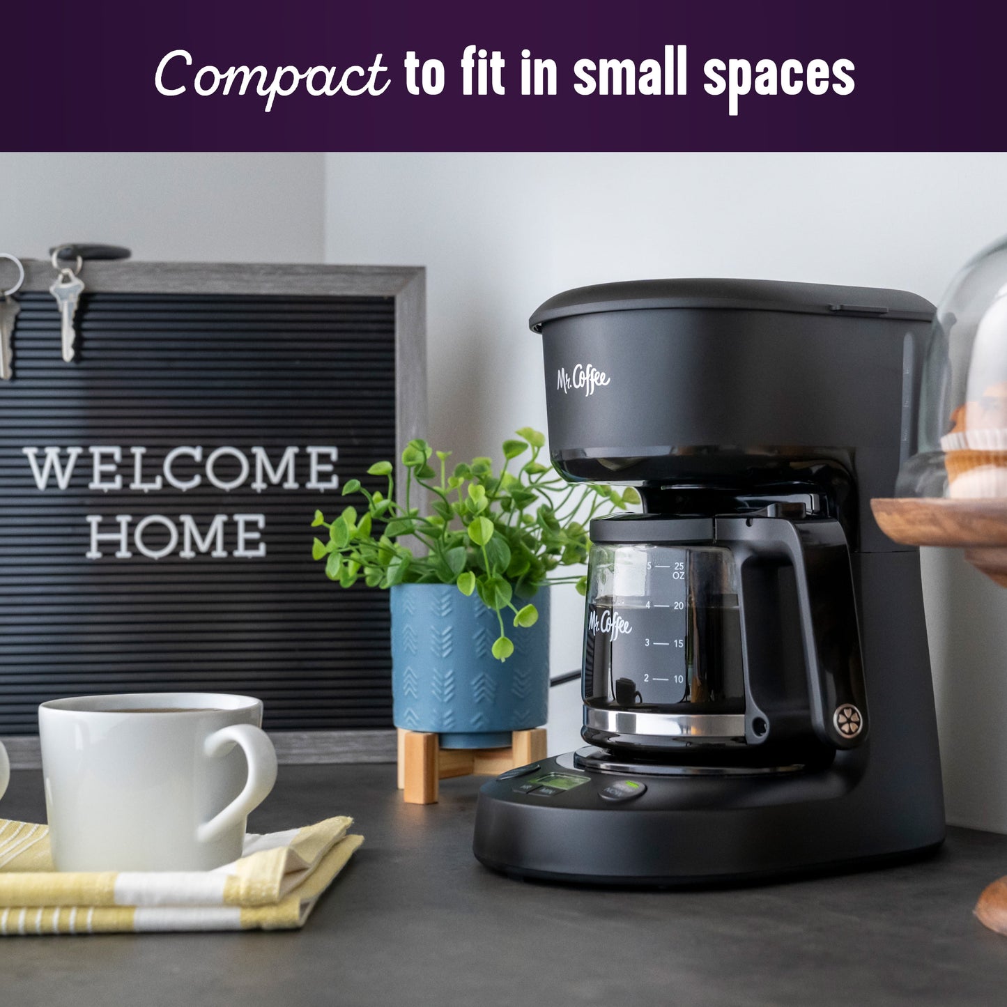 5-Cup Programmable Coffee Maker