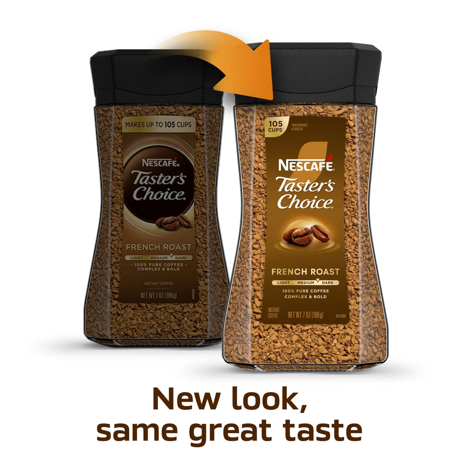 Taster'S Choice French Roast, Dark Roast Coffee, Instant Coffee, 7 Oz, 1 Jar