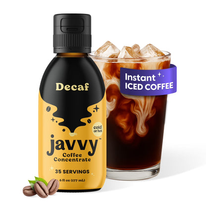 Coffee Concentrate - Cold Brew Coffee, Perfect for Instant Iced Coffee, Cold Brewed Coffee and Hot Coffee, 35 Servings - Original Decaf